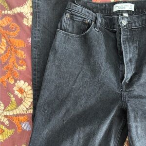Abercrombie & Fitch Charcoal Denim Pants